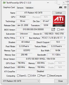 PC Lenovo AMD 4-jadro 4 GB RAM 128 GB SSD ATI 3470 256 MB - 6