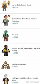 Lego Star Wars Figúrky - 6