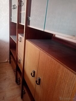 Retro nábytok obývacia stena - 6