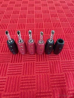 Hifi Audioquest BFA konektory silver povrch 5mm - 6