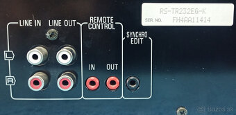 Technics RS-TR232 Stereo double casette deck. - 6