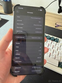 iPhone 16 Pro Max 256GB White Titanium - 6
