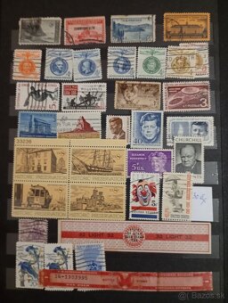 Album známok USA. - 6