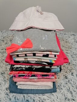 Oblečenie - balík E veľkosť 122 - 128 - 6