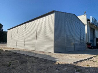 Plechová garáž - hala 7x15m - 6