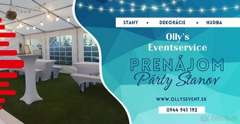 Prenájom stanov na oslavy, svadby, akcie – Ollysevent.sk - 6
