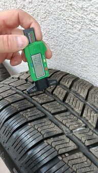 5x112 R16 HLINÍKOVÉ DISKY 215/65 R16 ZIMNÉ PNEUMATIKY - 6