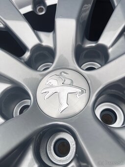 Orig. hliníkové disky Peugeot R17, 5x108 - 6