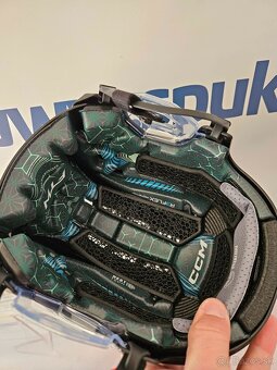 Dámska profi prilba CCM TACKS FTW - čierna M/L nová - 6