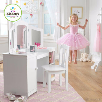 Toaletný - kozmetický detský stolík KIDKRAFT - 6