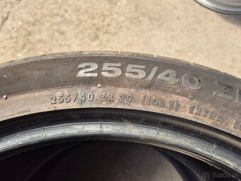 255/40 r20 letné 2 ks CONTINENTAL dezén 5,8 mm DOT2022 - 6