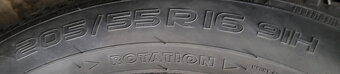Kolesá: zimné pneumatiky 205/55 R16 + snímače tlaku TPMS - 6