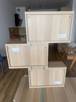 IKEA BESTÅ – rôzne skrinky a police (olivová/bledošedá) - 6