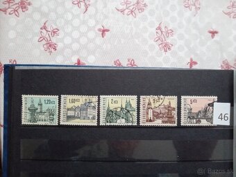 Poštové známky č.435 - ČESKOSLOVENSKO III - 18 sérií - 6