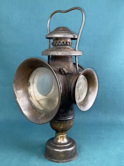 Starožitná lampa do dopravných prostriedkov - 6