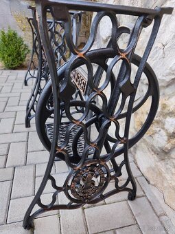 Konštrukcie šijaci stroj Singer - patina - 6