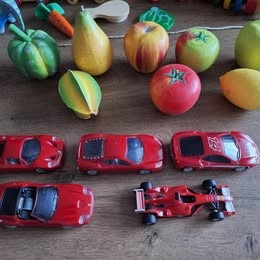 Drevené hračky, autíčka pre deti - 6