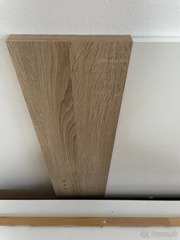 Rám postele 160x200 + drevený rost + nočné stolíky - 6