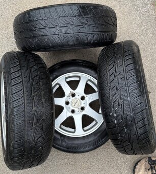 Elektrony 5x112 r15 s pneu 195/65 r15 zimne - 6