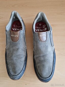 5 ks topánky pánske kožené, dĺžka 29 cm - 6