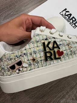 Karl Lagerfeld damske kožene tenisky č.36 - 6