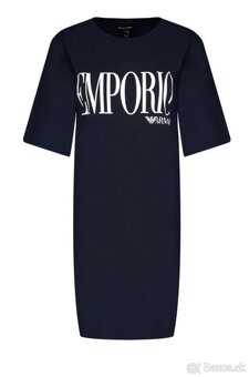 Emporio Armani šaty M modré - 6