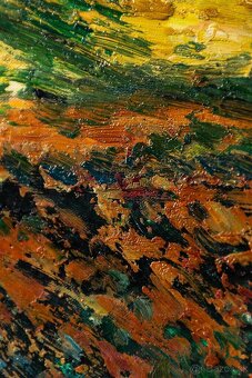 Netherlands / Holandsko – veľký olej na plátne, 118 × 88 cm - 6