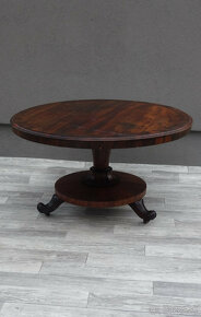 Stôl okrúhly starožitný ( 73 ) . - 6