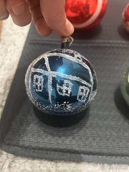 Retro vianočné gule - 6