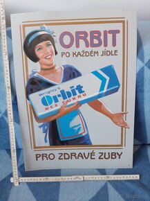 Plechové cedule MAGGI, BECHER, ORBIT. .. - 6