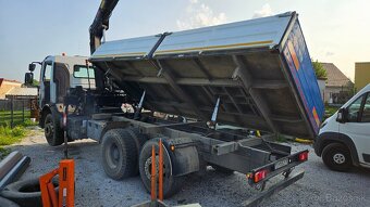 Renault Premium 380 DXI sklápač + hydraulická ruka HIAB - 6
