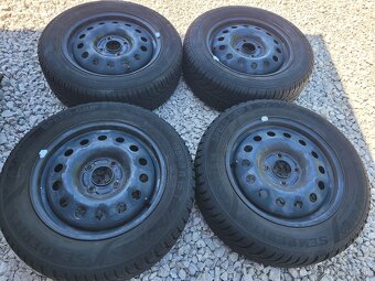 PLECHOVE DISKY FORD FIESTA FUSION 4x108 195/60 R15ZIMNE PNEU - 6