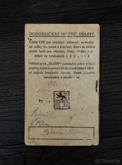 Starý prvorepublikový zápisník. - 6