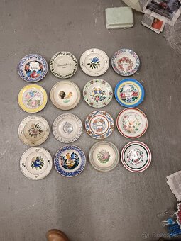 Zberateľské starožitné taniere - 6