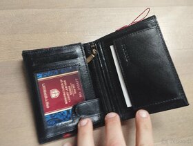 Pánska kožená peňaženka značky Peterson - 6