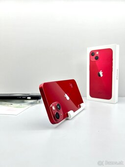 iPhone 13 RED 128GB NOVÁ BATÉRIA 100% PRÍSLUŠENSTVO - 6