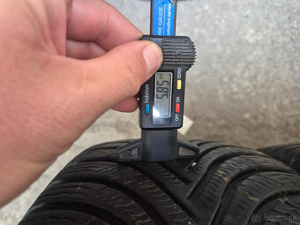205/50 r17 zimné 4ks MICHELIN dezén 7,6 - 5,8 mm - 6