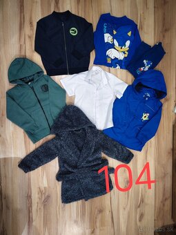 Balíky oblečenia chlapec od 92po116 - 6