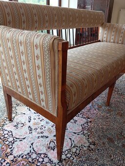 AKCIA ✨Vzácna Biedermeier lavica z r. 1830✨ - 6
