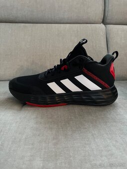 Pánske tenisky Adidas Ownthegame 2.0, čierne, veľkosť 45 - 6