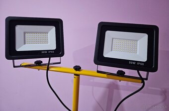 Led reflektory 2x100w na stojane - 6