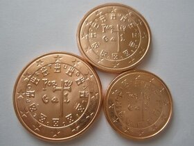 1,2,5 eurocenty ,euromince,euro,€ centy - UNC. - 6