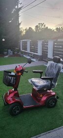 Elektrický invalidný vozík skúter moped pre seniorov - 6