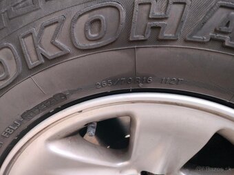 Nissan Patrol 4 ks pneumatiky 265/70 R16 - 6