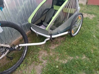 Cyklo/Skialp/bežecký vozík pre 2 deti - 6