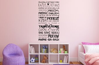Nálepky na stenu - Texty - 6