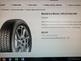 Zimné 205/55 r16 - 6