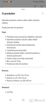 cestovná postieľka - 6