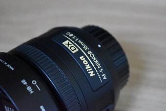 Nikkor 35 mm AF 1,8G pre nikon - krabica clona krytky - 6