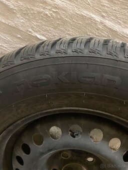 Predám zimnú sadu kolies 215/70 R16 Nokian Weatherproof - 6